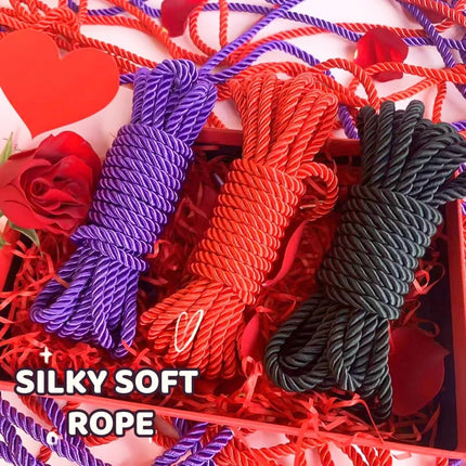 10M/5M BDSM Bondage Shibari Sex Rope Beginner Set Kit Adult Bondage Hand Feet Whole Body Restraints Set Sex Toys for Women Men