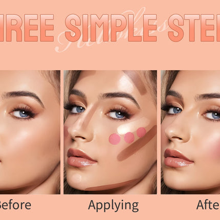 Contour Stick Set Natural Matte Finish Highlighters Shadow Waterproof Contouring Wand V-face Shaping Contour Pen Face Makeup