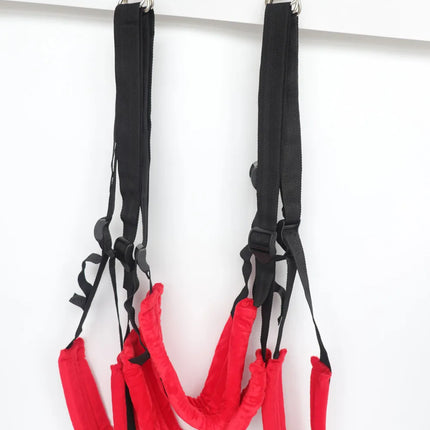 Door Hanging Sex Swing with Seat Sexy Pose BDSM Bondage Love Sling Alternative Flirting Adult Products Sex Toys for Couples Two