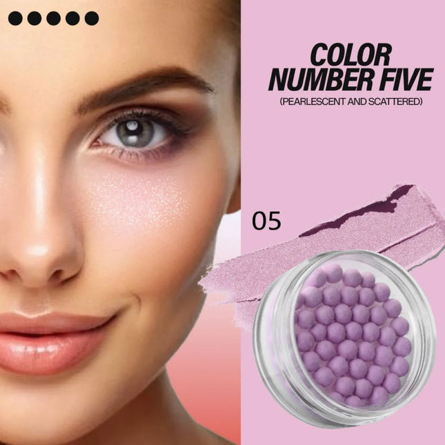 Matte Natural Temperature Change Powder Blusher, Lip And Cheek Dual-Use, Durable Natural Powder Blusher Cream