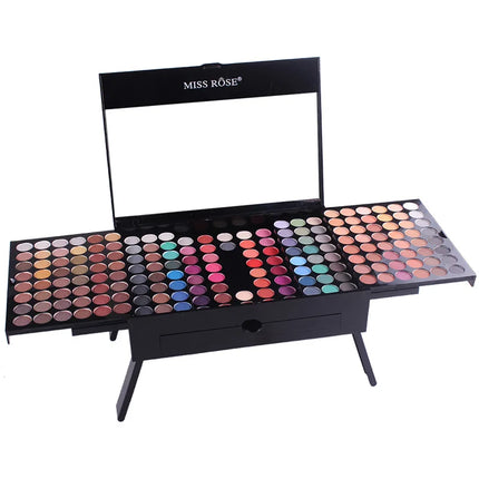 MISS ROSE Makeup Set Box Professional Full Kit 180 Color Glitter Eye shadow Palette Powder Brush Foundation Cosmetic Gifts Women