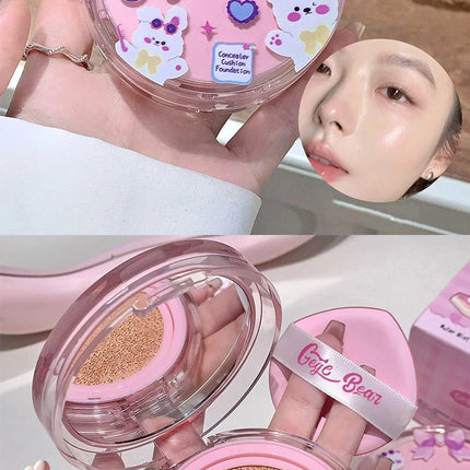 Concealer Air Cushion CC Cream Long-lasting Brightening High Coverage Liquid Foundation Moisturizing BB Cream Makeup Cosmetic