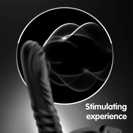 10 Frequency Double Penetration Anal Plug Dildo Vibrator Butt Plug Strap On Penis Vagina Vibrator Adult Sex Toys For Men Couples