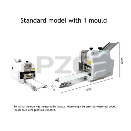 Automatic Chapati Pasta Tortilla Papad Momo Empanada Tortill Samosa Gyoza Wonton Spring Roll Maker Dumpling Skin Wrapper Machine