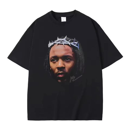 Rapper Kendrick Lamar DAMN To Pimp A Butterfly Mr. Morale & The Big Steppers Album Graphic Wamen Unisex Men T-shirt