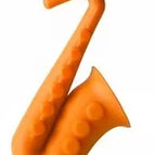 Orange saxophone