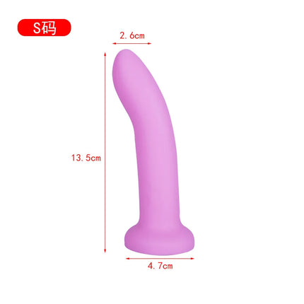 Finger Butt Anal Plug Vaginal/Anus Massage Masturbator Soft Smooth Finger Masturbation G-point Climax Fisting Dildo Adult Supply