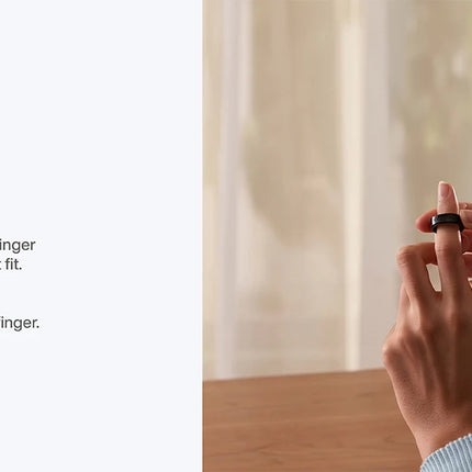 RingConn Gen 3 Smart Ring Sizing Kit Measure Finger Size 6-15 10 Available Sizes Size Check Before Purchase Accessory