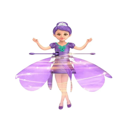 Children's Flying Doll Dancing Simulation Helicopter Gesture Induction Machine Rotating Flying Toy Luminous Toy Gift