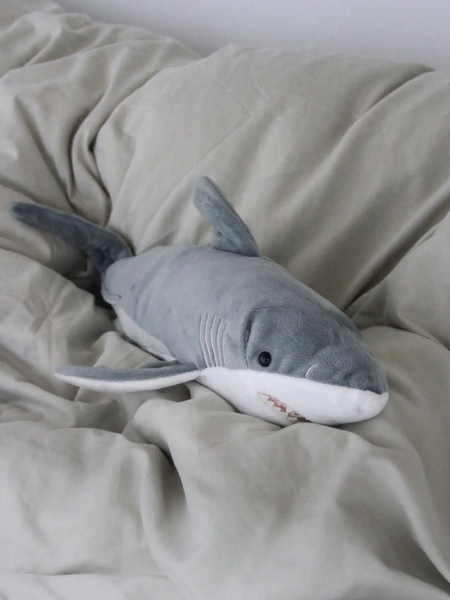 36cm/14.17inch Realistic Shark Plush, Soft Safe Stuffed Animal Pillow, For Play Stress Relief, Ideal Christmas Holiday Gift