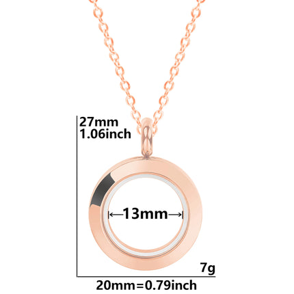 High Fashion Twist Locket Pendant Necklaces For Women Men Jewelry Memory Photo Floating Charm DIY Stainless Steel Lockets Gift
