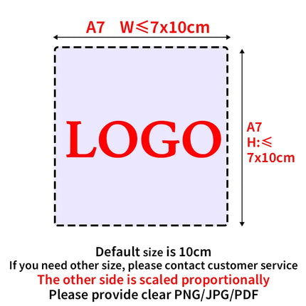 Custom Logo or Picture Iron On Heat transfer Stickers For Clothing DIY Washable T-Shirts Thermal Patch DTF Colorful Vinyl
