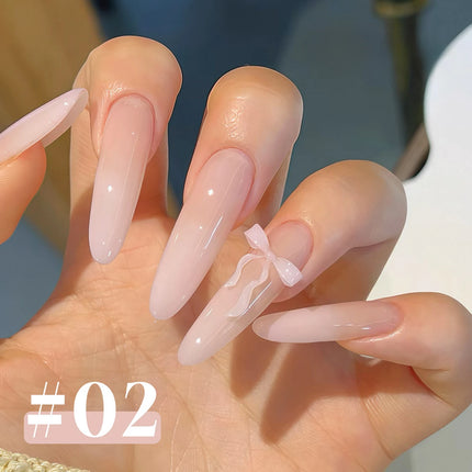 SHAKA 10ml New Popular Ice Pink Nail Gel Polish Set Semi Permanent Nail Art Soaking UV LED Nail Salon DIY Nail Salon Gel 4 sold
