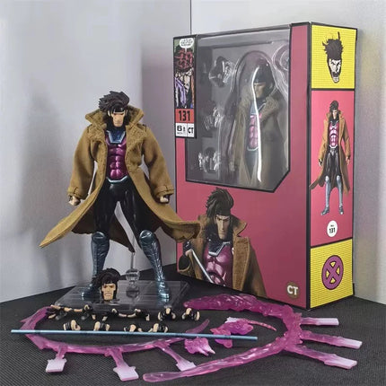 Hot New Ct Toys 1/12 Gambit Figure Mafex 131 X-Men SHF comic version Gambit Anime Action Figure Model Customized Gifts Kids Toys
