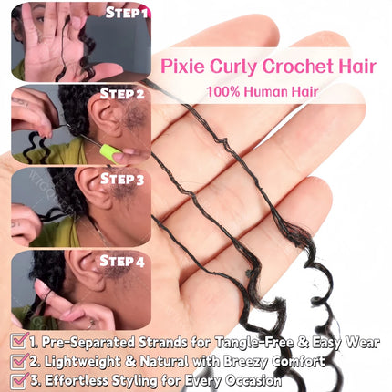 Kinky Straight Crochet bundles Human Hair Extensions 5pack/300g Miracle Knots #4 Chocolate Brown Yaki Straight Feather Bulk Hair
