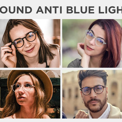 ZENOTTIC  Anti Blue Light Blocking Reading Glasses Women Men Anti-Glare Presbyopic Computer Eyeglasses Diopter from +0 to +4.0