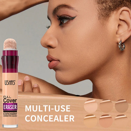 Sponge Head Concealer for Dark Circles, Tears, Freckles, Acne, Dark Circles, Pigmentation and Blemishes, Creating Natural Skin