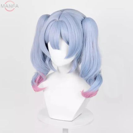 2 styles of Miku Rabbit Hole Cosplay Wig Heat Resistant Synthetic Wigs+ Wig Cap