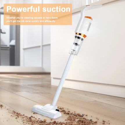 Handheld Wireless Vacuum Cleaner USB Rechargeable 120W Vacuum Electric Sweeper Large Suction Vacuum Cleaner for Home and Car Use