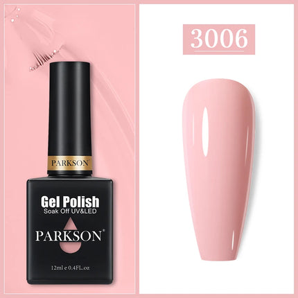 Parkson 12ML Nail Gel Polish HEMA TPO FREE Full Coverage 279 Color Gel Pigment Professional Nail Art Long Lasting Gel Varnish