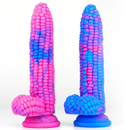 Particles Stimulate Corn Butt Plug Soft Dildo Suction Cup Sex Toys Sexuales Adult Anal Plug Erotic For Women Men Masturbator