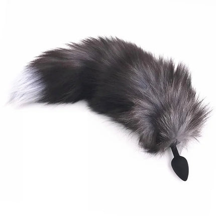 Small Size Sex Toy Tail Sexy Fox Tail Anal Plug Silicone Adult Products Cosplay Woman Men Anal Butt Plug Adults Game Couple Toys