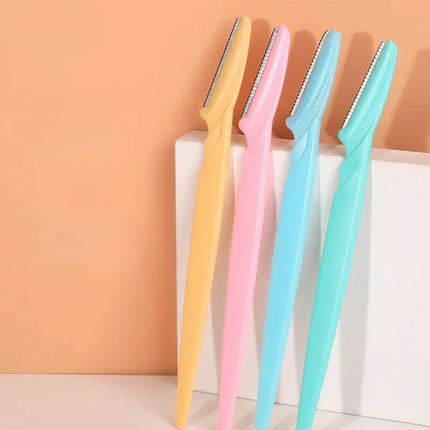 3pcs Eyebrow Trimmer Blade Shaver Portable Face Razor Eye Brow Epilation Hair Removal Cutters Safety Razor Woman Makeup