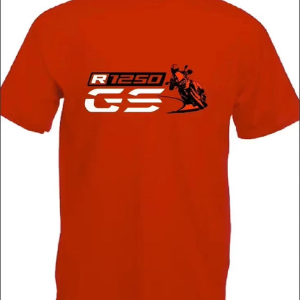 2026 Summer New Cotton For 1250 GS Exclusive for BMW Fans Motorrad R1250GS Motorcycle T Shirt Men Hip Hop Streetwear Unisex Tops