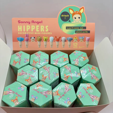 Sonny Angel Mini Figure Hippers Animal Series Blind Box Car mobile phone decorations duck giraff koara lion pig rabbit SAS65748