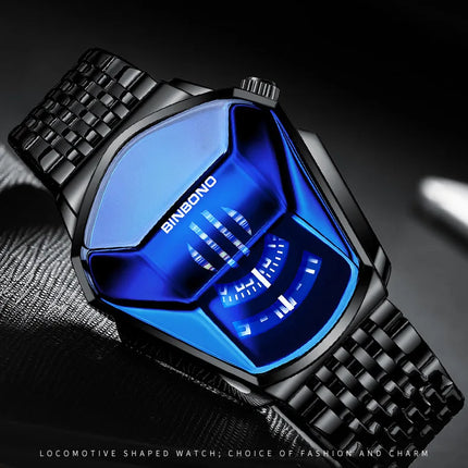 BINBOND New Casual Unique Digital Clock Men Luxury Watch Automatic Watches Mens Gold Fashion Quartz Wristwatches Montre Homme 01
