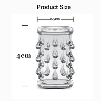 6pcs Penis Sleeve Male Erection Enlargement Spike Cock Cover Delayed Ejaculation G-spot Stimulate Orgasm Sex Toys for Men Couple