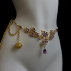 Purple-Waist Chain