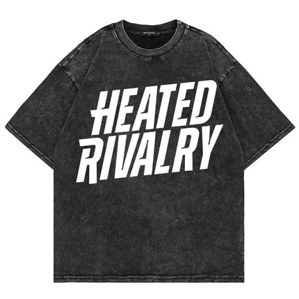 100% Cotton Vintage Washed Heated Rivalry Ilya Rozanov 81 Boston Raiders T Shirt Men Scott Hunter Shane Hollander Acid Wash Tees