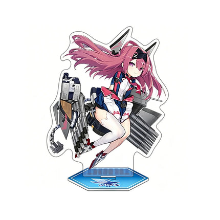 Azur Lane Acrylic Stand Keychain 2026 New Battle Ship Style Enterprise Belfast Takao Sovetsky Soyuz Character Merch