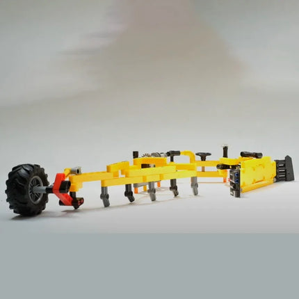 NEW 2024 Creative and versatile 603PCS Tractor model building kit block self-locking bricks birthday and Christmas gifts
