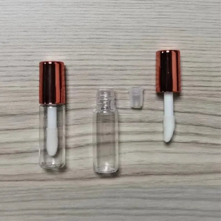 50pcs 2ml DIY Lip Balm Tube Container with Cap Empty Lipstick Bottle Lipgloss Tube Cosmetic Sample Container Wholesale