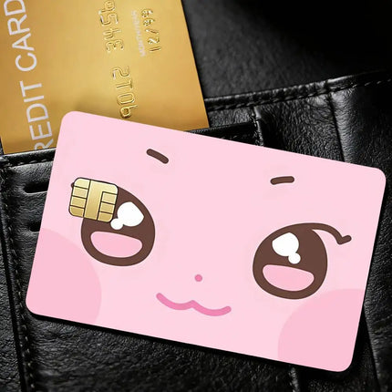 Cute A-ANITEEZ Decorative Waterproof Film Skin Cover Credit Card Stickers Debit Front Bank Bus Pass