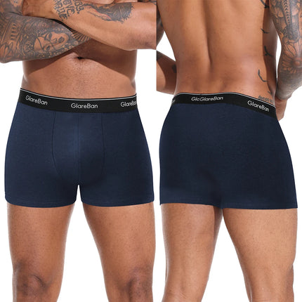 5pcs Pack Cotton Boxer Briefs Men shorts Panties Underwear For Man Brand And Underpants Homme Luxury BoxerShorts Box Slip Box