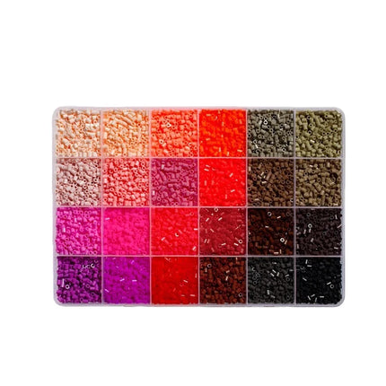 2.6mm 8400pcs Perler Beads Fuse Hama Beads for Diy Handmade Gift Home Decoration Jigsaw Puzzle