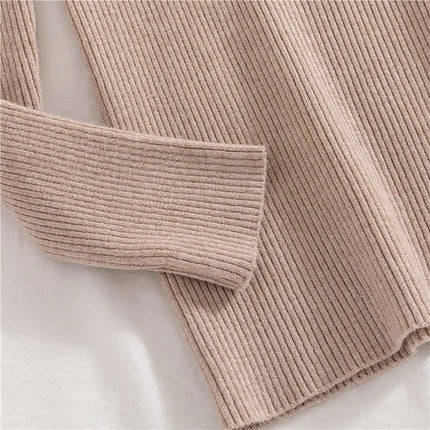 Heliar Women Fall Turtleneck Sweater Knitted Soft Pullovers Cashmere Jumpers Basic Soft Sweaters For Women 2024 Autumn Winter