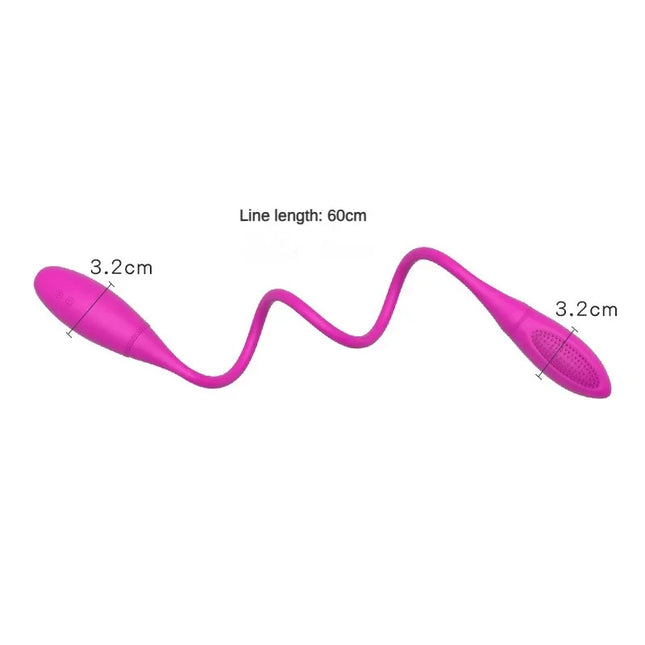 Anal Vibrator Double Dildo Sex Toys Clitoris Stimulator Butt Plug Vibrating Eggs Rechargeable Adult Masturbator 18 for Women