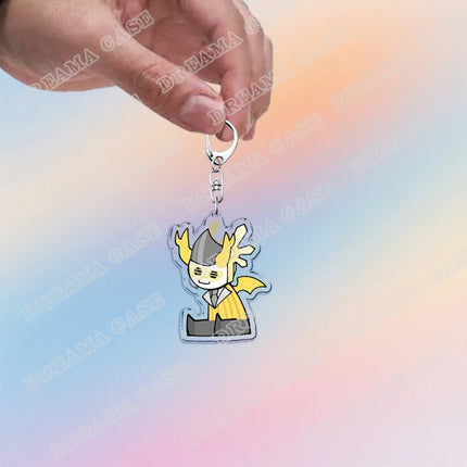 Popular Video Games Keychain Accessories Bag Charms Medkit Subspace Valk Meme Keychains Keyrings Jewelry Fans Game Gamer Gift