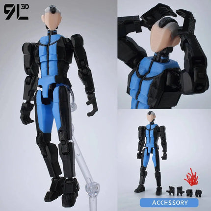 9L3D Printed Invincible Boy Lucky13 Dummy13 Conquer LEX Allen Superheroes Anime Toys Action Figures Mannequin Model Ornaments