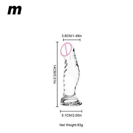 Soft Realistic Dildo Penis Erotic Anal Sex Toys Gay Vagina G-spot Clitoris Vaginal Masturbators Penis Suction Cup Dick for Women