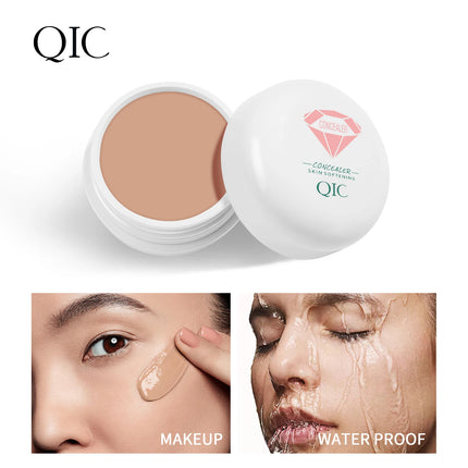 Full Coverage Concealer-waterproof,for Covers Skin Blemishes and Wrinkles and Tattoos,Regulates Skin Tone,Face Concealer Makeup