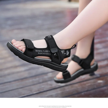 2026 Summer Kids Sandals Breathable Boys Sandals Soft Comfortable Children's Shoes Outdoor Beach Girls Lightweight Slippers