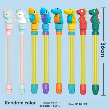 Summer Water Toys Cute Animal Head Design Blasters Squirt Funny And Cute Long Range Water Spray Interactive Beach Toys For