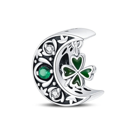 925 Sterling Silver Green Series Flower Tree Apple Pendant DIY Fine Beads Fit Original Charms Bracelet Women Jewelry Diy