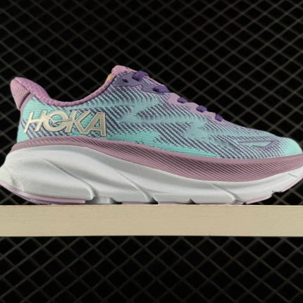 2026 Fashion-CLIFTON 9 Athletic Running Shoes Breathable Anti-slip Cushioning Road Running Shoes Men Women Sneakers ‮seohS hokaeS