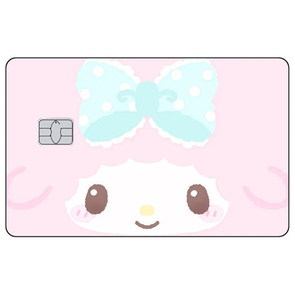 Cute Kitty Matte Sticker Kawaii Anime Credit Card Stickers for VISA MasterCard Bank Debit Card and Other IC Cards Decoration